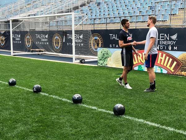 Philadelphia Students Score A Chance To Learn Soccer From - courtesy of trumark financial