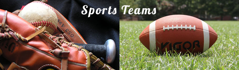 Sports teams, football, baseball, hockey, minor league teams in the Bensalem, Bucks County PA area
