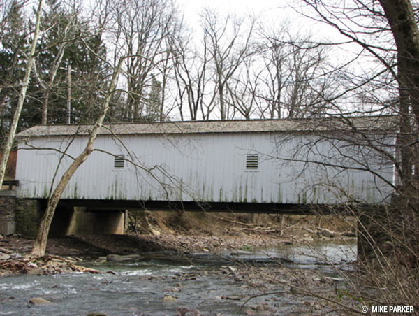 Green Seargeant's Covered Bridge Hunterdon County NJ
